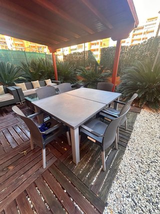 Comedor 6 puestos + Sala 3 sillas + Mesa