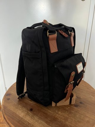 Backpack Mochila Preta Black Vintage