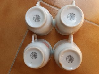 tazzine e piattini made in china 4 pezzi