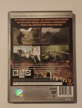 Juego Killzone PS2 Platinium