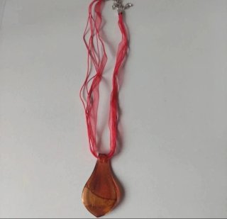 Set 2 collane vetro stile Murano