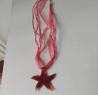 Set 2 collane vetro stile Murano