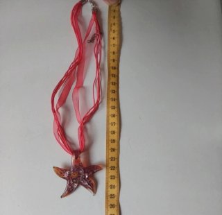 Set 2 collane vetro stile Murano