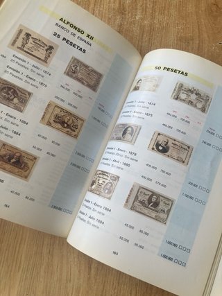 Catálogo Monedas y Billetes Españoles 1833-1995