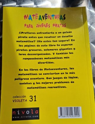 Mateaventuras para jóvenes piratas.