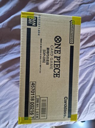 One Piece OP05 Caja Sellada Japonés