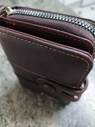 Cartera CarrKen Unisex Marrón