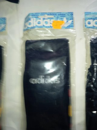Lote 7 pares medias Adidas vintage talla s ,m y l