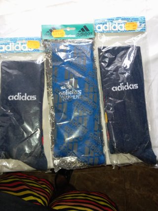 Lote 7 pares medias Adidas vintage talla s ,m y l