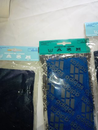 Lote 7 pares medias Adidas vintage talla s ,m y l