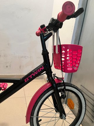 Bicicleta Infantil B'TWIN 16 Rosa