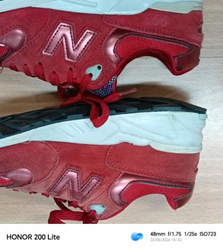 Zapatillas New Balance Rojas Talla 37.5
