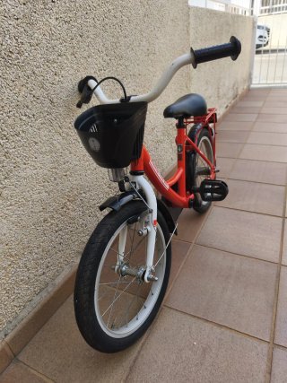 Bicicleta infantil roja Vermint Fire Dept.