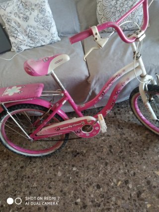 Bicicleta infantil rosa