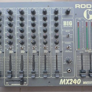 Rodec MX240 Mezclador DJ Profesional