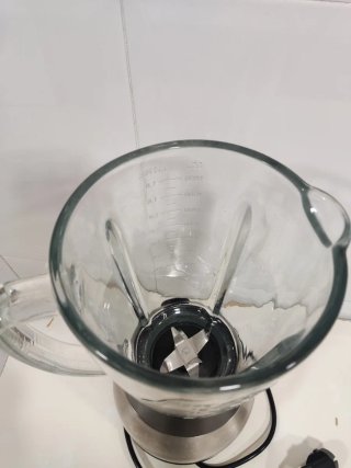 Batidora Mandine Cristal y Acero Inox