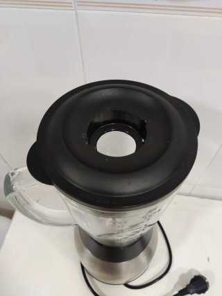 Batidora Mandine Cristal y Acero Inox