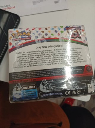 Colección cartas Pokémon nuevo precintado