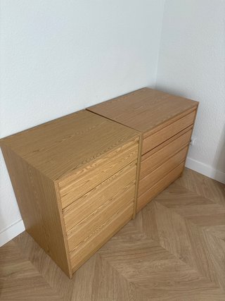 Cómodas de madera maciza