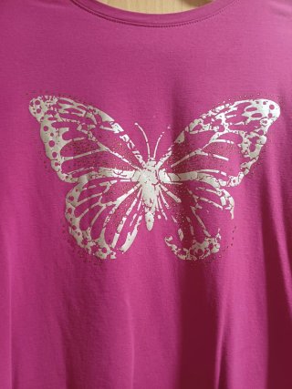 Camiseta Encuentro rosa talla M