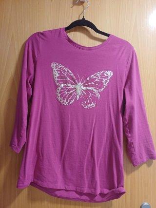 Camiseta Encuentro rosa talla M