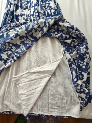Vestido Maxi Floral Zara Talla S  Algodón