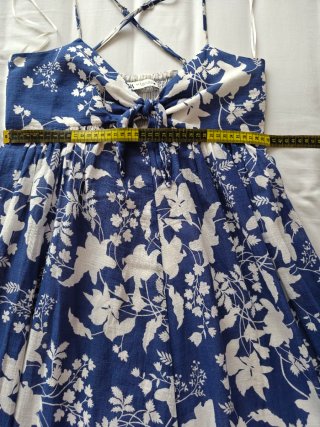 Vestido Maxi Floral Zara Talla S  Algodón