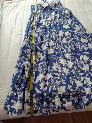 Vestido Maxi Floral Zara Talla S  Algodón
