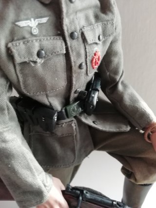 Action Figure Soldato Tedesco 1/6 con Cane WW2