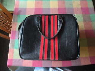 Bolso de viaje vintage.