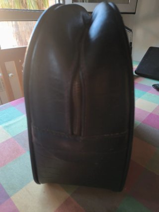Bolso de viaje vintage.