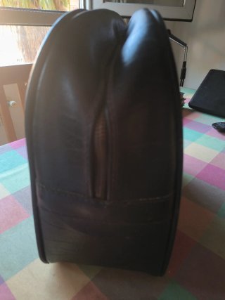Bolso de viaje vintage.