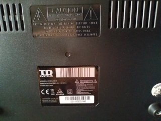 TD Systems LED 32" TV