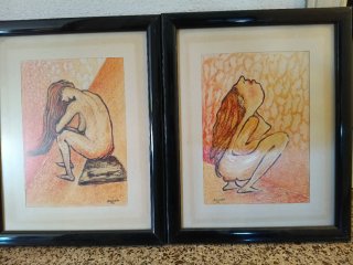 2 Quadri a Olio Firmati Barrasa 82 Incorniciati