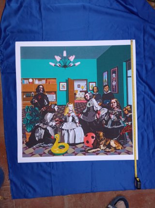 Cartel Arte Las Meninas