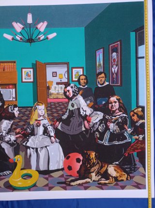 Cartel Arte Las Meninas