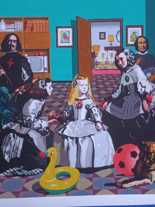 Cartel Arte Las Meninas