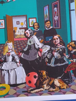 Cartel Arte Las Meninas