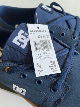 Zapatillas DC Shoes Trase SD Azul Suela Goma