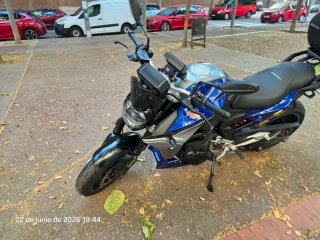 BMW F900R Azul/Plata