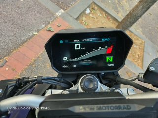 BMW F900R Azul/Plata