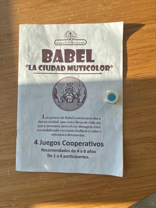 Juego de mesa Babel La Ciudad Multicolor