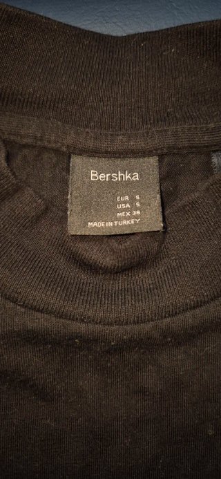 Camiseta negra hombre