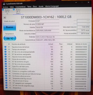 HDD Seagate Barracuda 1TB  SATA III  6Gb/s