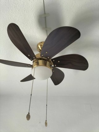 Lampara ventilador