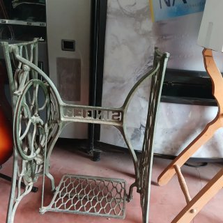 Soporte Máquina Coser Singer Hierro Fundido