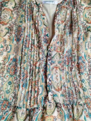 Vestido estampado mujer