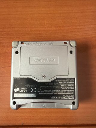 Nintendo Game Boy Advance SP Plata