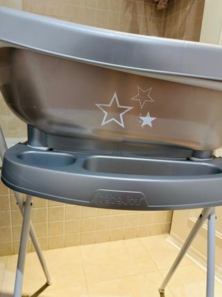 Bañera bebé BebeJou con soporte