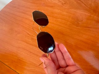 Gafas Ray-Ban Octagonales Doradas Negras